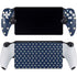 Blue and Cream Polka Dots PlayStation Portal Remote Player Skin