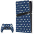 Blue and Cream Polka Dots PlayStation PS5 Skins