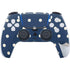 Blue and Cream Polka Dots PS5 Pro Disk Bundle Skin