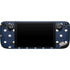 Blue and Cream Polka Dots Steam Deck Handheld Gaming Computer Skin