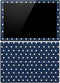 Blue and Cream Polka Dots Surface Pro (2017) Skin
