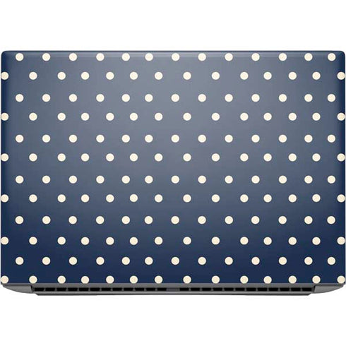 Blue and Cream Polka Dots HP ZBook Fury 16 G10 Skin