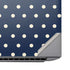 Blue and Cream Polka Dots HP ZBook Fury 16 G10 Skin