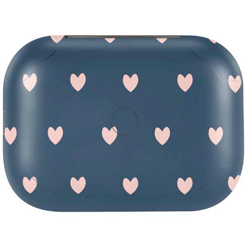 Blue and Pink Hearts Amazon Echo Buds Skin