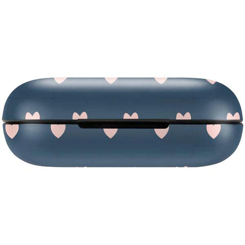 Blue and Pink Hearts Amazon Echo Buds Skin