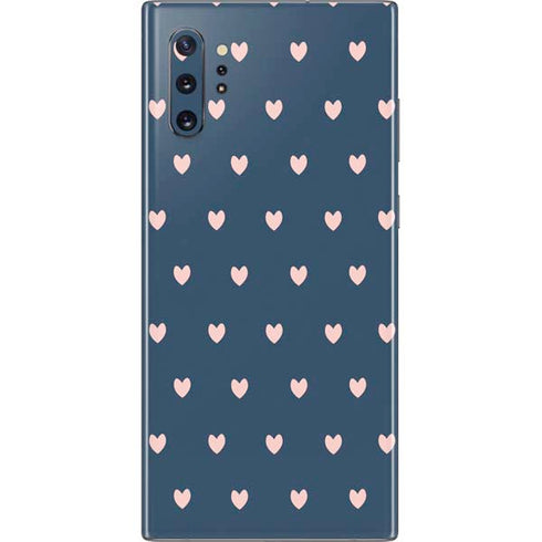 Blue and Pink Hearts Galaxy Note 10 Plus Skin