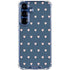 Blue and Pink Hearts Galaxy S25 Plus Clear Case
