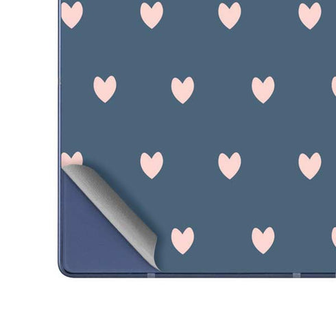 Blue and Pink Hearts Galaxy Z Fold6 Skin