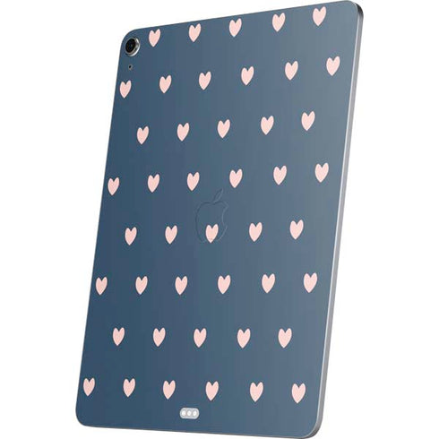 Blue and Pink Hearts Apple iPad Air Skin