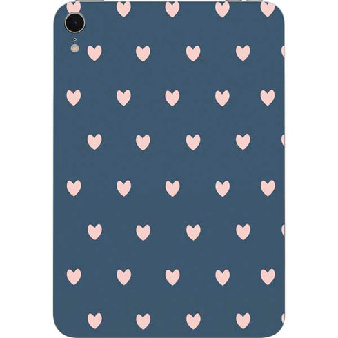 Blue and Pink Hearts Apple iPad Mini Skin