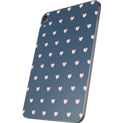 Blue and Pink Hearts Apple iPad Mini Skin
