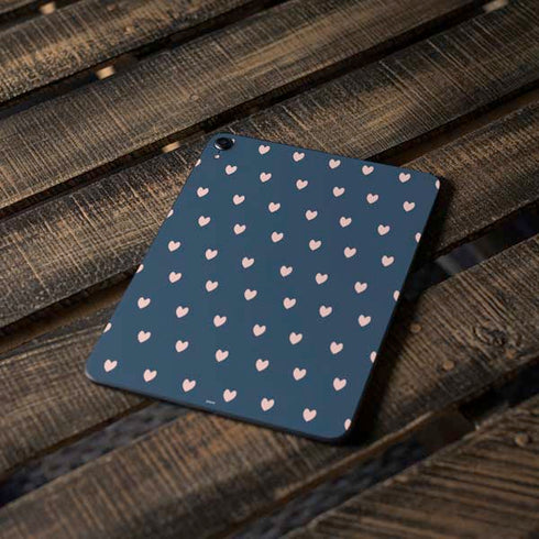Blue and Pink Hearts Apple iPad Pro Skin