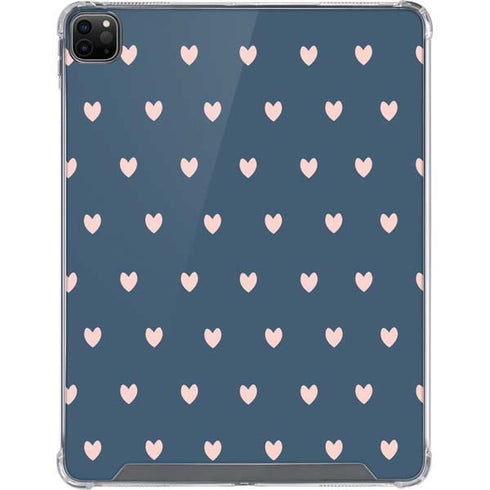 Blue and Pink Hearts iPad Cases