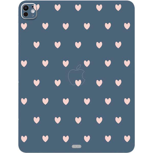 Blue and Pink Hearts iPad Pro 13in M4 (2024) Skin