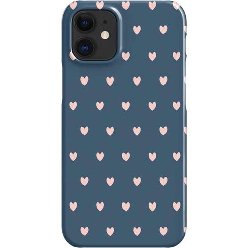 Blue and Pink Hearts iPhone Cases