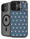 Blue and Pink Hearts iPhone 16 Kickstand Case