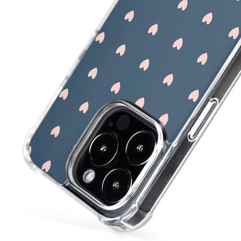 Blue and Pink Hearts iPhone 16 Pro Max MagSafe Case