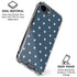 Blue and Pink Hearts iPhone 16e Clear Case