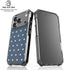 Blue and Pink Hearts iPhone 18 Pro Clear Case
