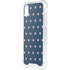 Blue and Pink Hearts iPhone XS Clear Case