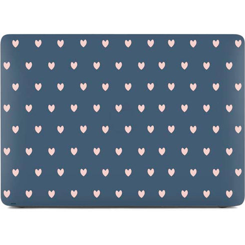 Blue and Pink Hearts Apple MacBook Air Skin