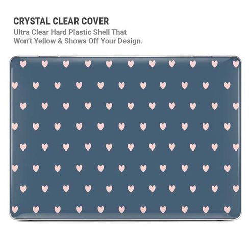 Blue and Pink Hearts MacBook Pro 14in (2021-24) Case plus Skin
