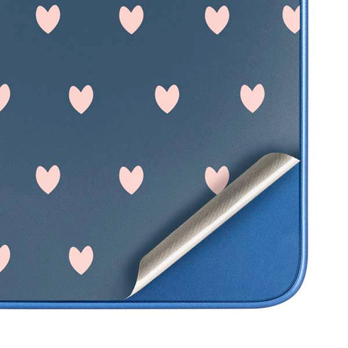 Blue and Pink Hearts Moto G Play 4G (2024) Skin