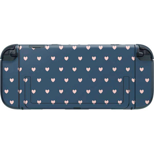 Blue and Pink Hearts Nintendo Switch 2 (2025) with Joy-Con Skin