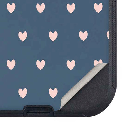 Blue and Pink Hearts Otterbox Defender iPhone Skin