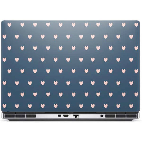 Blue and Pink Hearts Dell Precision Skin
