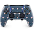 Blue and Pink Hearts PS5 DualSense Edge Pro Controller Skin