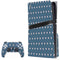 Blue and Pink Hearts PS5 Pro Disk Bundle Skin