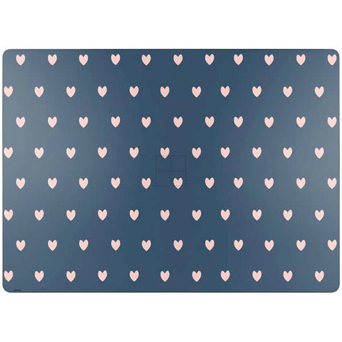 Blue and Pink Hearts Surface Laptop 7 13.8in Skin