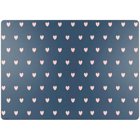 Blue and Pink Hearts Surface Laptop 7 15in Skin