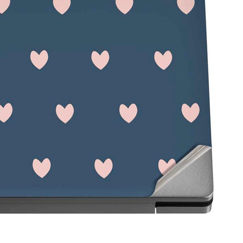 Blue and Pink Hearts Dell XPS Skin