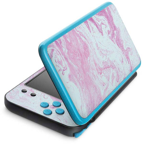 Blue and Purple Marble Nintendo Skins
