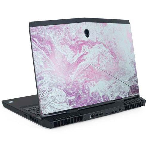 Blue and Purple Marble Dell Alienware Skin