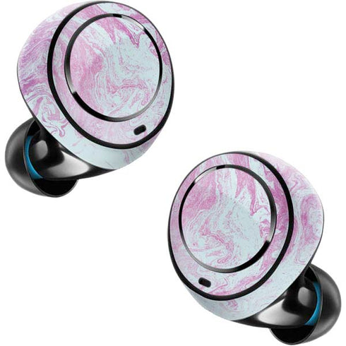 Blue and Purple Marble Amazon Echo Buds Skin