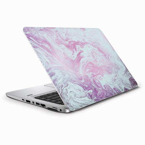 Blue and Purple Marble HP Elitebook Skin