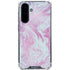 Blue and Purple Marble Galaxy A36 5G Clear Case