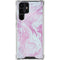 Blue and Purple Marble Galaxy S23 Ultra Clear Case