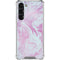 Blue and Purple Marble Galaxy S24 FE Clear Case
