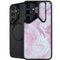 Blue and Purple Marble Galaxy S24 Kickstand Case