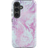 Blue and Purple Marble Galaxy S25 Plus Impact Case