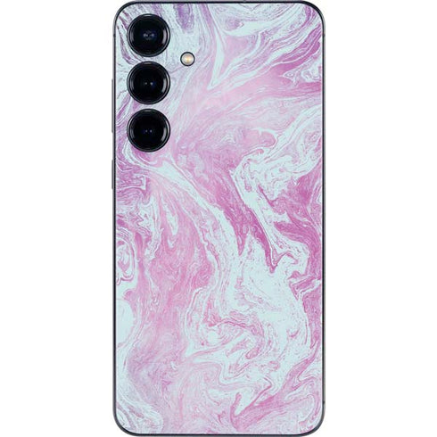 Blue and Purple Marble Galaxy S25 Plus Skin