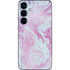 Blue and Purple Marble Galaxy S25 Skin
