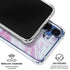 Blue and Purple Marble Galaxy S25 Clear Case