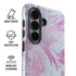 Blue and Purple Marble Galaxy S26 Impact Case