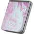 Blue and Purple Marble Galaxy Z Flip6 Skin