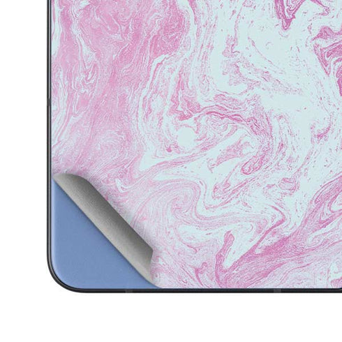Blue and Purple Marble Galaxy Z Fold5 5G Skin